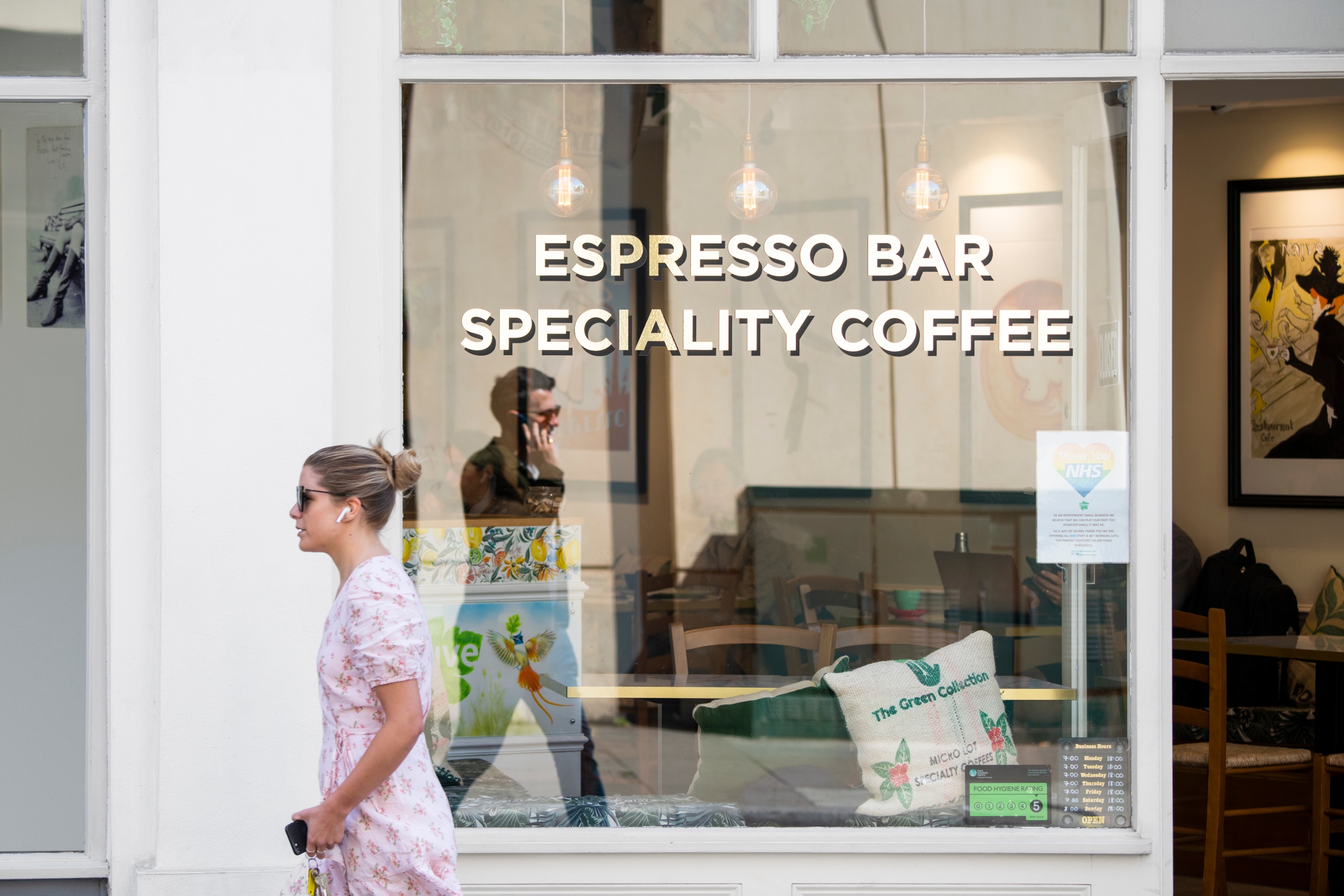 Parsons green coffee